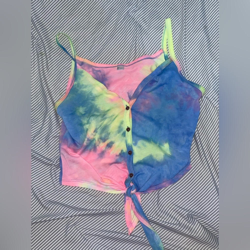 Tie dye tank top